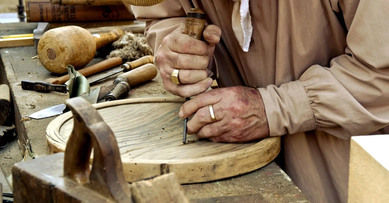 Wood craftsmanship in Morocco